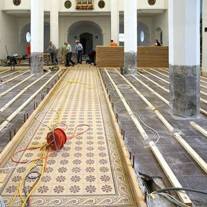 Impressionen vom Bodenverlegen am 06.08.2016