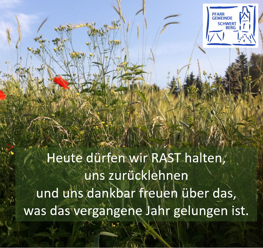 Pfarrrast / Evi Kapplmüller Dank an die Pfarrlichen MitarbeiterInnen