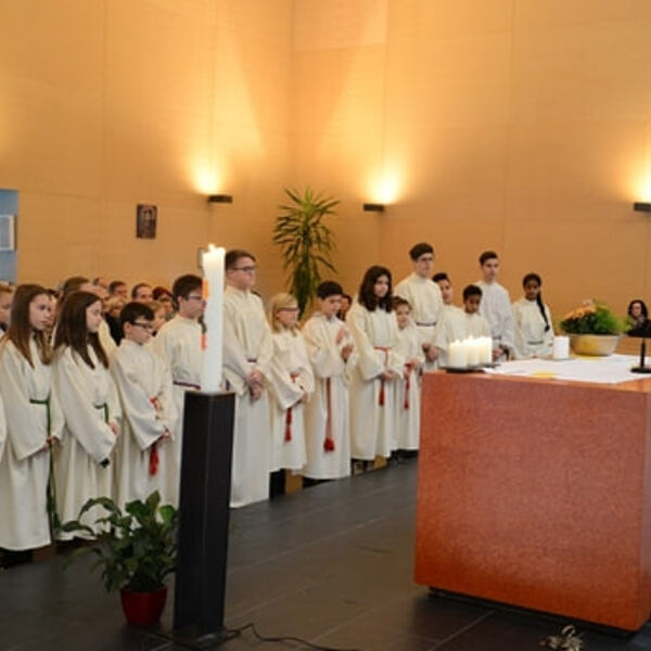 Ministrantenaufnahme