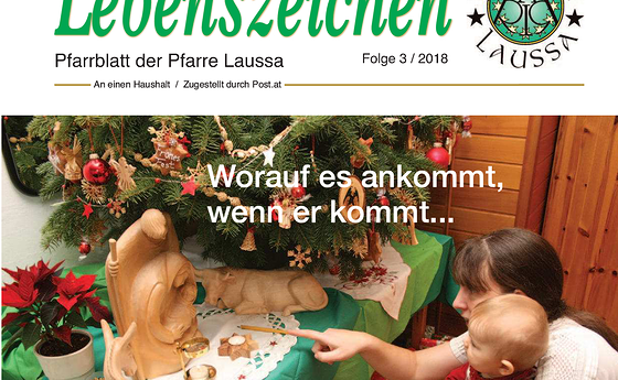 Lebenszeichen - Pfarrblatt der Pfarre Laussa / Pfarre Laussa Lebenszeichen - Pfarrblatt der Pfarre Laussa