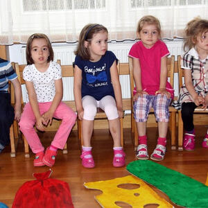 Abschied von Pfr. Wimmer im Kindergarten